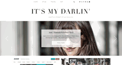 Desktop Screenshot of itsmydarlin.com